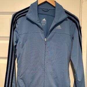 Adidas Light Blue Track jacket